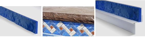 Chiseled Slate Poolform Liner