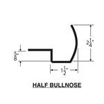 Half Bullnose Concrete Countertop Form